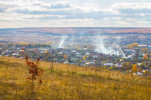 Rus eyaletinin manzarası. Düş.