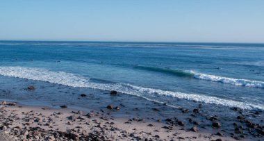 Amerika 'daki tepe okyanus kıyısı