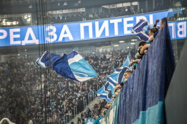 Maç sırasında futbol sahası