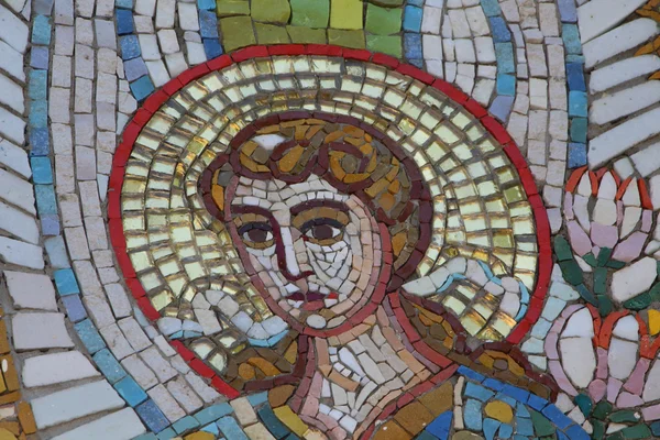 Mozaik. Bir meleğin yüzüne. Hıristiyan Tapınağı