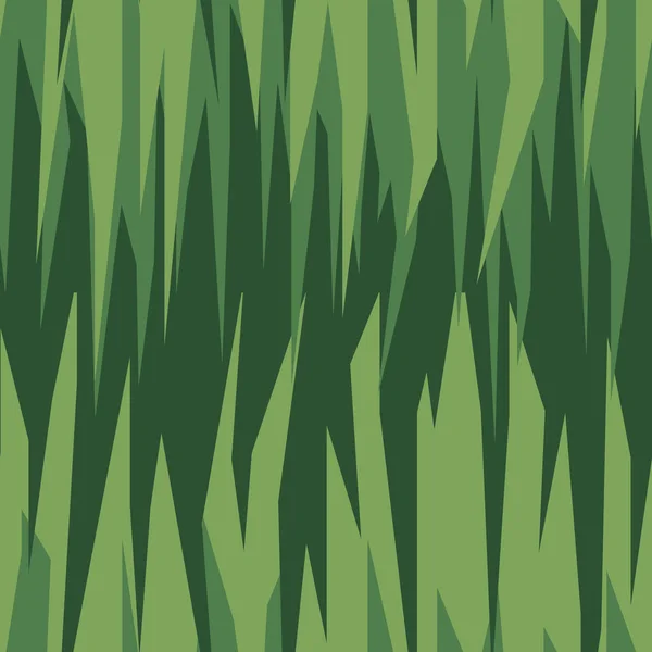 Patrón de vector abstracto sin costura, hierba verde — Vector de stock