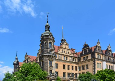 Dresden castle, görünüm üzerinde Yeşil Vault