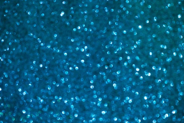 Abstract bokeh blue background. glitter texture — Stock Photo, Image