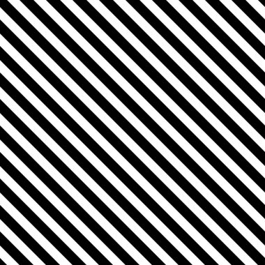 siyah ve beyaz basit kesintisiz çizgili desen