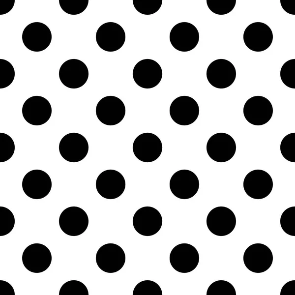 Seamless Polka Dot pattern. Memphis group style — Stock Vector