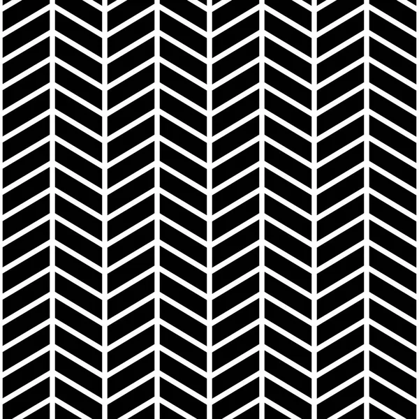 Estilo Memphis chevron zigzag patrón sin costuras . — Vector de stock