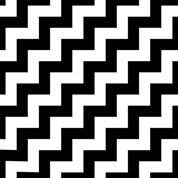 Estilo Memphis chevron zigzag patrón sin costuras . — Vector de stock