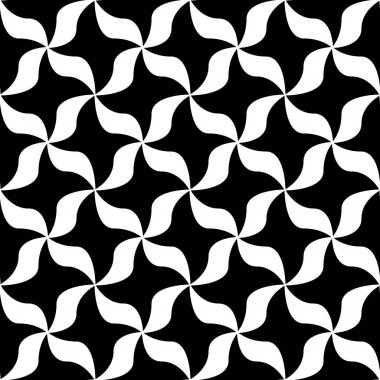 Çiçek yaprakları sorunsuz geometri desen