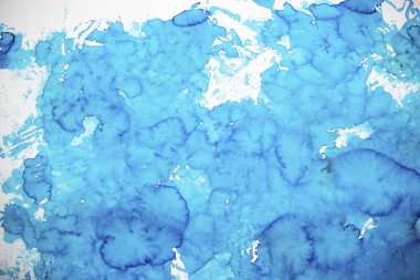 soyut mavi suluboya arkaplan