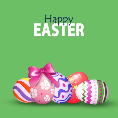 Mutlu paskalyalar. Paskalya kartı.