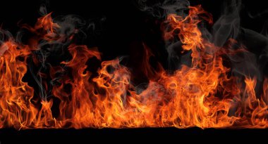 Yangının neden olduğu fırtına doku. Bokeh sinek ateş, siyah arka plan üzerinde ışıklar