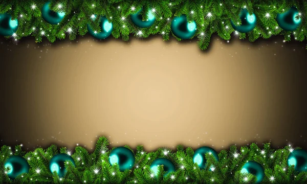 Karácsonyi dekoráció és elszigetelt kék karácsonyi játék — Stock Fotó