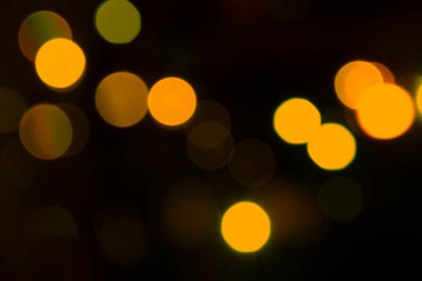 Işıkları Noel gece partisi için tasarım, vintage veya retro Renk tonlu bokeh arka plan bulanık.