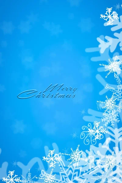 Ano Novo Natal Flocos Neve Cartões Ano Novo — Fotografia de Stock
