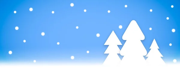 Nytt Jul Snöflingor New Year Kort — Stockfoto