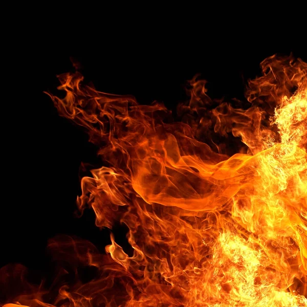  Havada uçan ateş çekim siyah arka plan üzerine yangının neden olduğu fırtına doku kıvılcım.