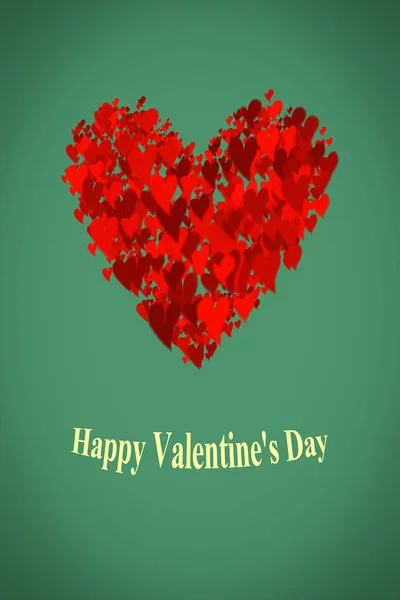 Background Hearts Valentine Day — Stock Photo, Image