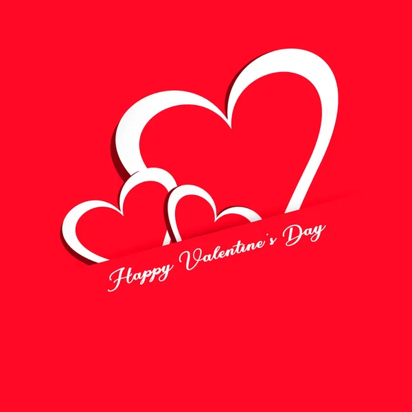 Background from hearts. St. Valentine's Day. — Stock Photo, Image