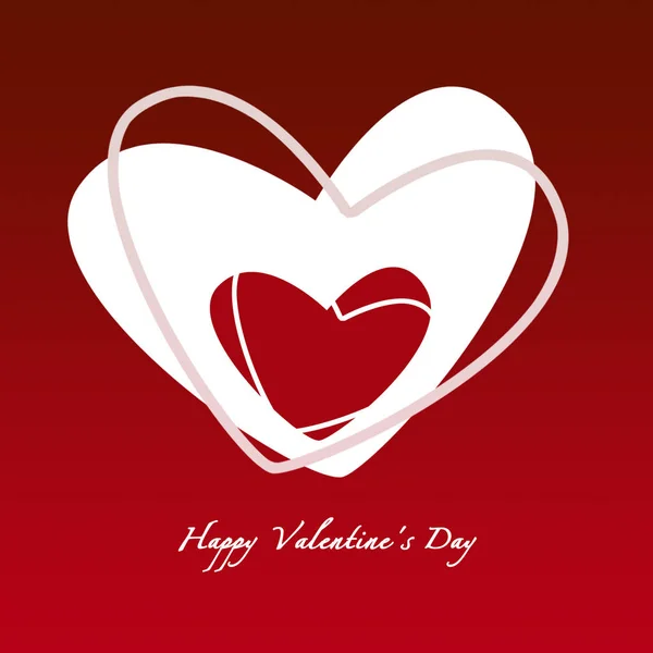 Background Hearts Valentine Day — Stock Photo, Image