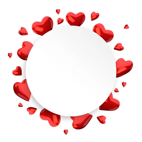 Background Hearts Valentine Day — Stock Photo, Image