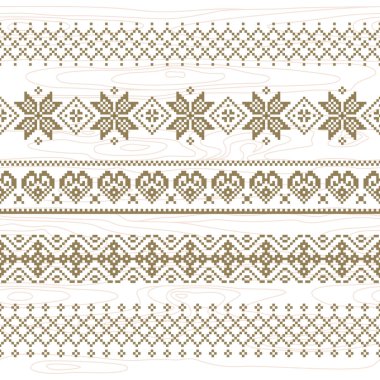 Yazdırma, ağ ve baskılar için noel aralıksız vektör deseni. 