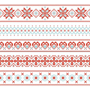 Yazdırma, ağ ve baskılar için noel aralıksız vektör deseni. 