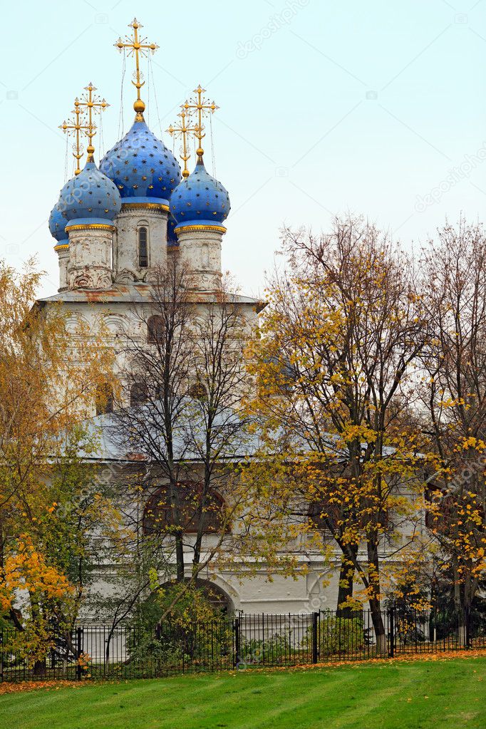 Cerkov Kazanskoj Ikony Bozhiej Materi V Parke Kolomenskoe Moskva Rossiya Stokovaya Fotografiya C Balakate Ckachat Kartinku 127963948