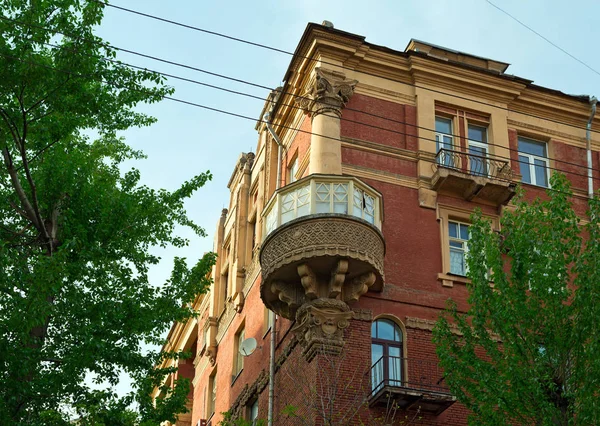 La casa de la antigua cooperativa Tvorchestvo, construida en 1926. Moscú, Rusia — Foto de Stock