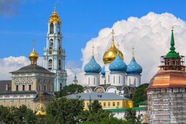 Sergiev Posad Manastırı (Trinity Lavra of St Sergius). Sergiev Posad, Rusya Federasyonu
