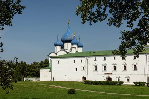 Suzdal Кремля. золотому кільцю Росії — стокове фото