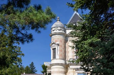 (1882-1886 yılında inşa) Sarayı Hermesvilla yapılan Lainzer Tiergarten, Viyana, Avusturya