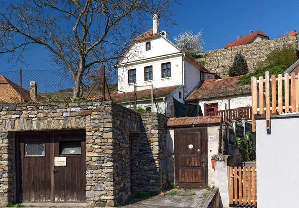 Yurt sokak içinde küçük kasaba bir Weissenkirchen-içinde-der-Wachau. Wachau Vadisi, bölge, Krems-arazi, aşağı Avusturya.