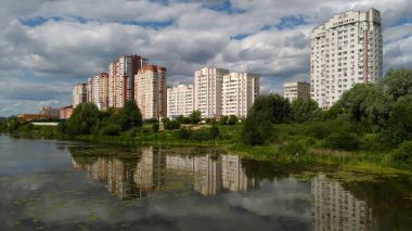 Yeni yerleşim bölgesi içinde şehir, Balashikha, Moscow region, Rusya Federasyonu