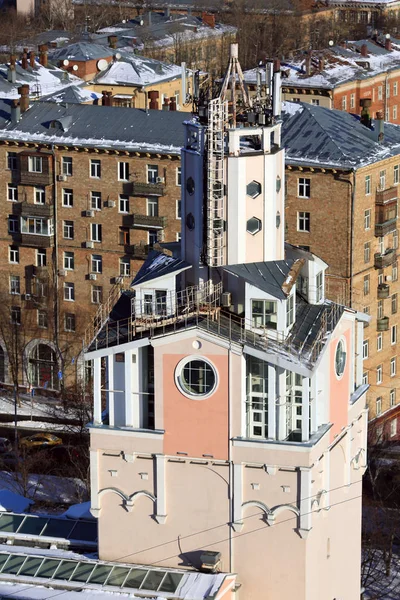 Μόσχα Ρωσία Ιανουαρίου 2017 Πύργος Του Κρατικό Μουσείο Του Δαρβίνου — Φωτογραφία Αρχείου