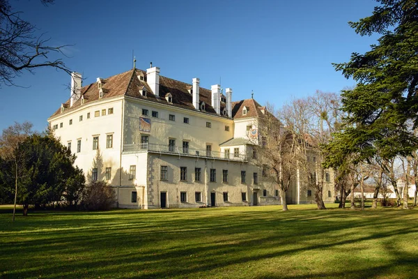 Laxenburg Αυστρία Δεκεμβρίου 2018 Παλιό Κάστρο Στο Πάρκο Φθινόπωρο Laxenburg — Φωτογραφία Αρχείου
