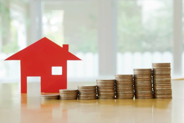 madeni para evden para mortgage konsepti