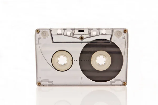 Audio cassette isolated on white background — Stock Photo, Image