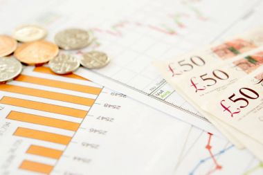 Paralar, tasarruf, grafik analiz