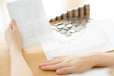 Paralar Passbank ile yığını 