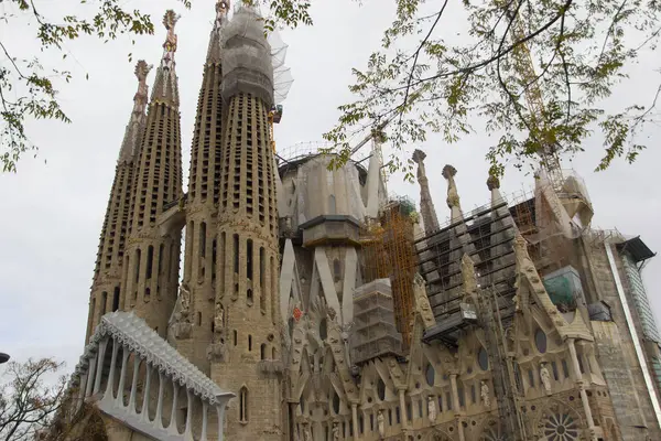 Heliga familjen i Barcelona — Stockfoto