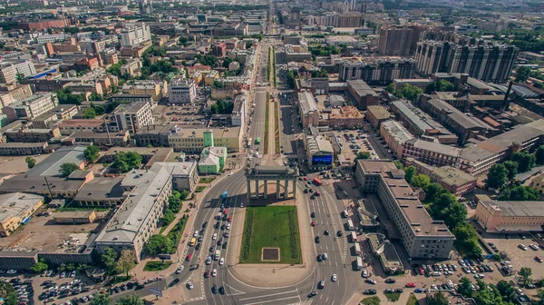 Moskwa Łuk Triumfalny w Sankt Petersburgu — Zdjęcie stockowe