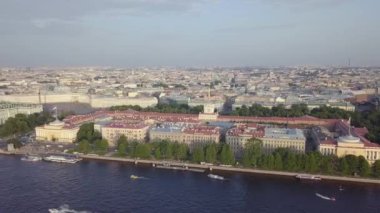 Saint-Petersburg Admiralty havadan görünümü