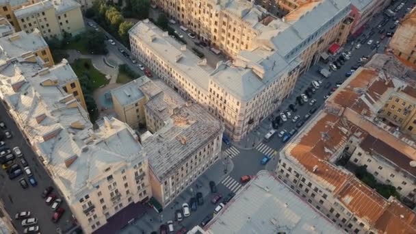 Cityscape St.Petersburg — Stok video