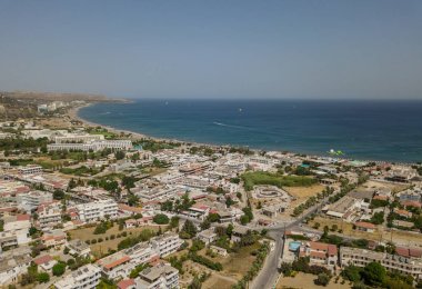 Resort bölgenin havadan görünümü