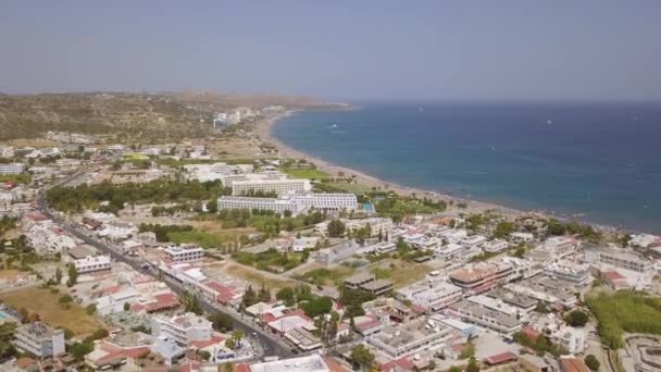 Vista aérea da área do resort — Vídeo de Stock