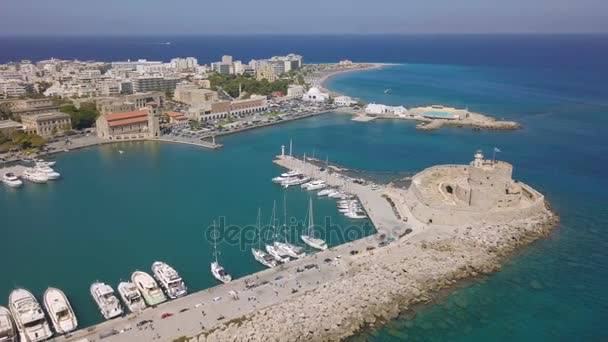 Fort de Saint-Nicolas à Rhodes — Video