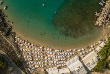 Resort alanının Üstten Görünüm