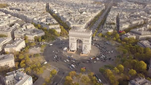 Paisaje urbano de París — Vídeos de Stock
