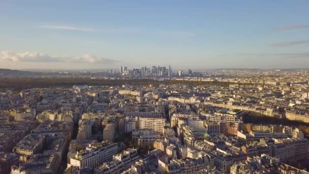 Stadtbild von Paris — Stockvideo