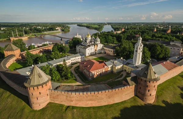Kremlin Velikiy Novgorod, havadan görünümü